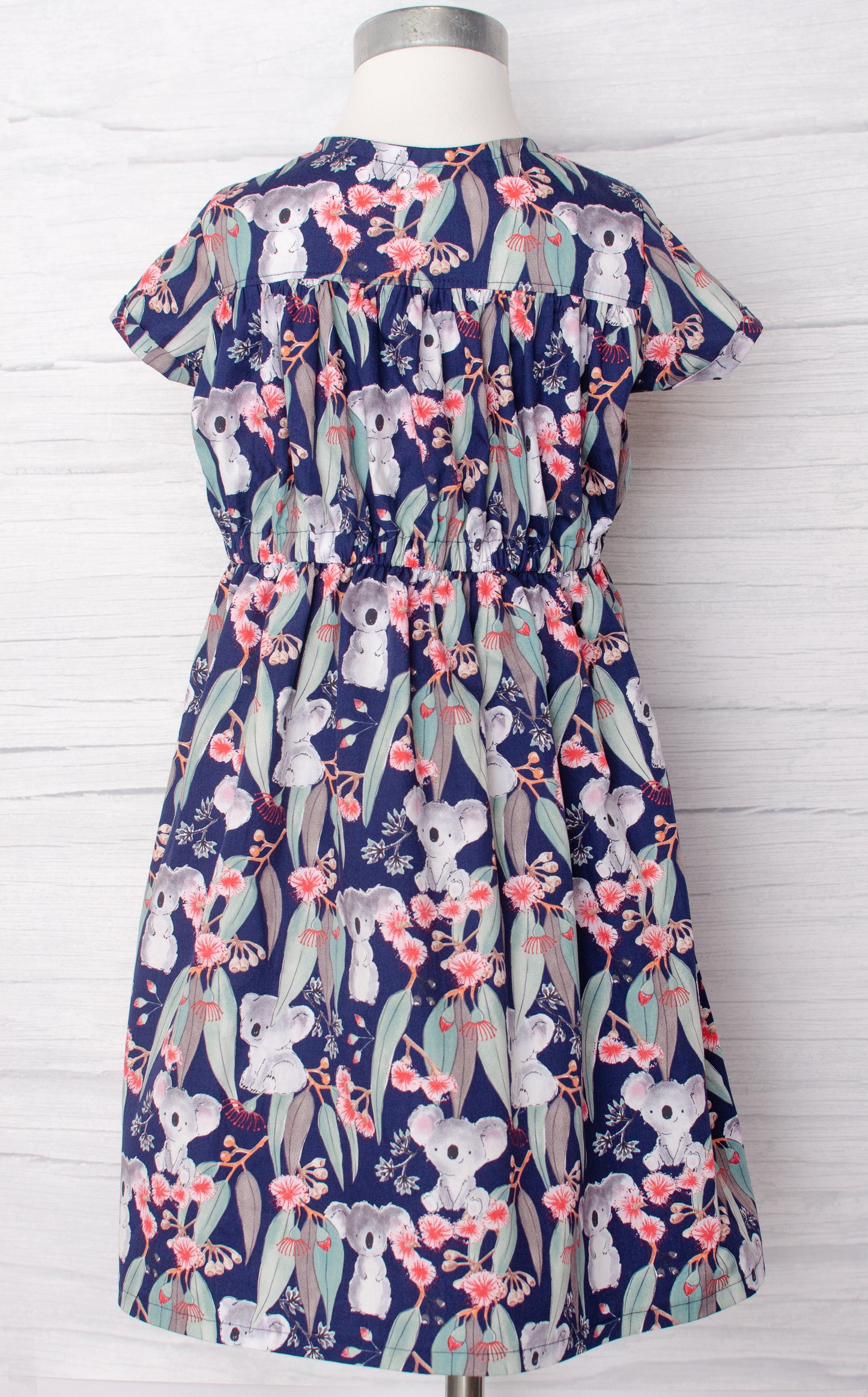 girls dresses, handmade, children's clothing, koala back