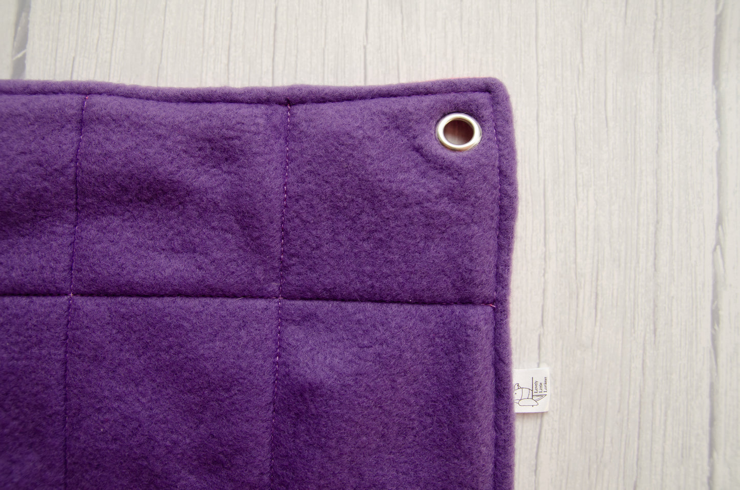 flat fleece rat hammock eyelet
