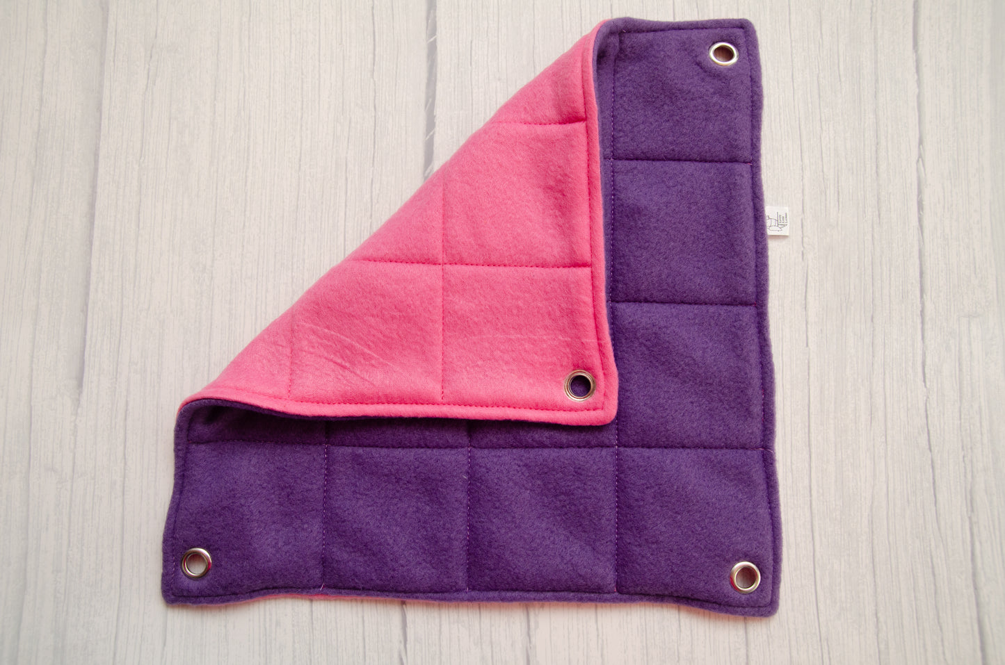 flat fleece rat hammock both sides